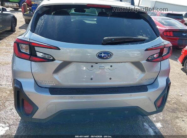 4S4GUHM68S3722295 2025 SUBARU CROSSTREK Silver 