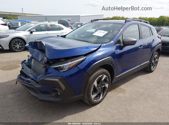 4S4GUHM6XR3709462 2024 SUBARU CROSSTREK Blue 