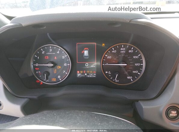 4S4GUHT60S3768690 2025 SUBARU CROSSTREK Blue Vista de los asientos traseros