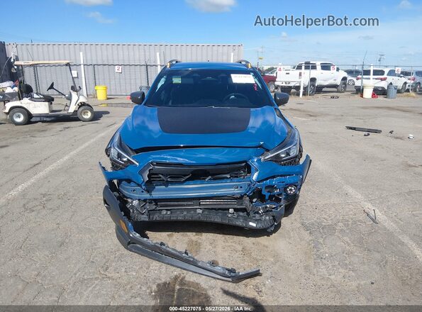 4S4GUHT60S3768690 2025 SUBARU CROSSTREK Blue Vista frontal