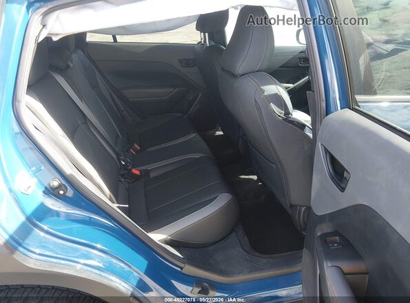 4S4GUHT60S3768690 2025 SUBARU CROSSTREK Blue Vista de la etiqueta del VIN