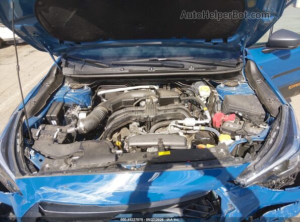 4S4GUHT60S3768690 2025 SUBARU CROSSTREK Blue Vista trasera