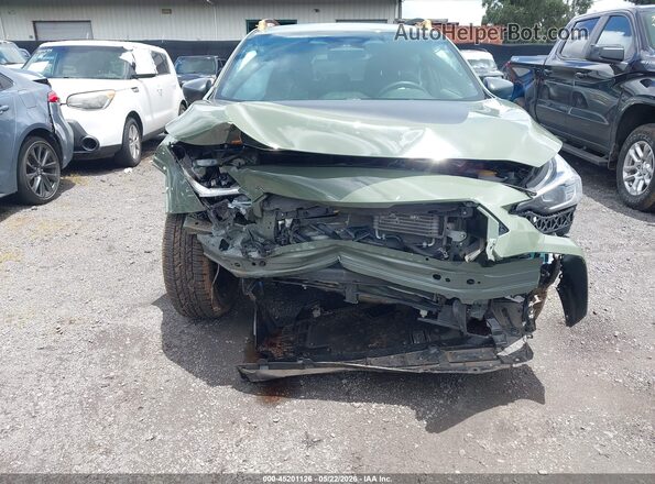 4S4GUHT69S3766744 2025 SUBARU CROSSTREK Green Դիմացի տեսք