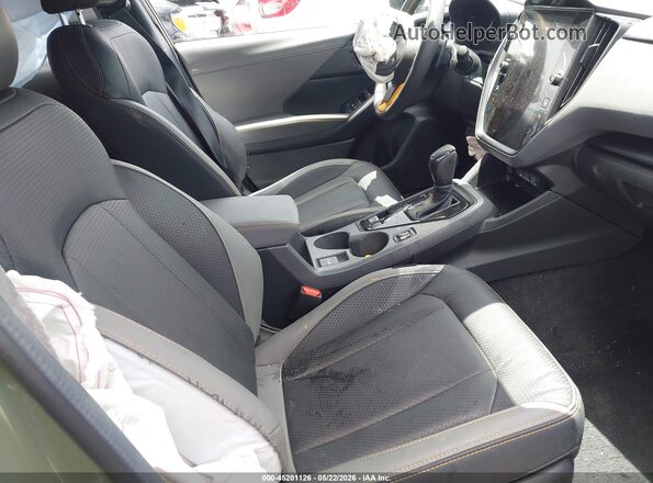 4S4GUHT69S3766744 2025 SUBARU CROSSTREK Green Սալոնի դիմացի տեսք