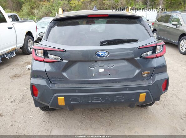 4S4GUHU63R3741413 2024 SUBARU CROSSTREK Серый 