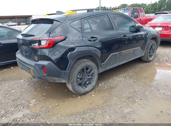 4S4GUHU64S3748988 2025 SUBARU CROSSTREK Black Rear right