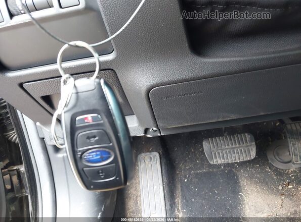 4S4GUHU64S3748988 2025 SUBARU CROSSTREK Black Dashboard view