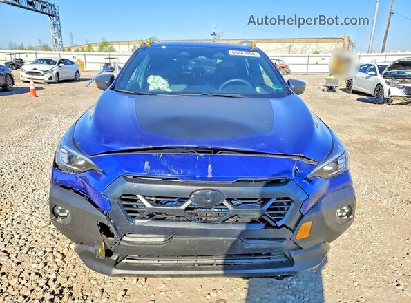 4S4GUHU64T3700487 2026 SUBARU CROSSTREK Синий Вид спереди