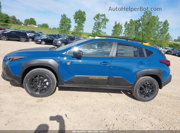 4S4GUHU64T3765663 2026 SUBARU CROSSTREK Blue 
