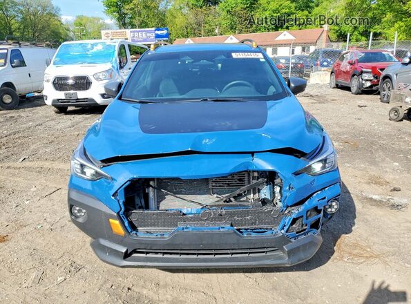 4S4GUHU66S3706323 2025 SUBARU CROSSTREK Blue 