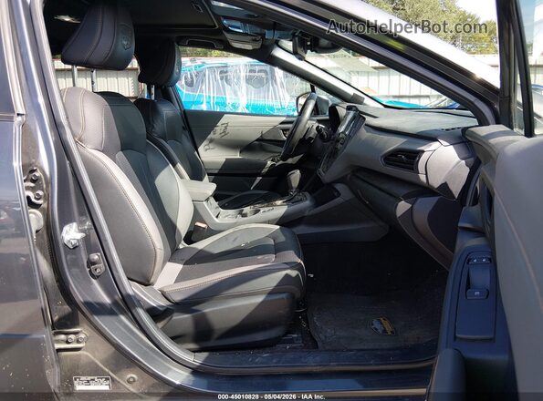 4S4GUHU67R3753810 2024 SUBARU CROSSTREK Gray Vista interior delantera