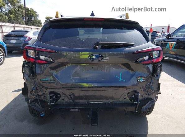 4S4GUHU67R3753810 2024 SUBARU CROSSTREK Gray Vista frontal