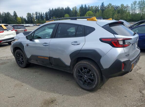 4S4GUHU67S3784481 2025 SUBARU CROSSTREK Silver 