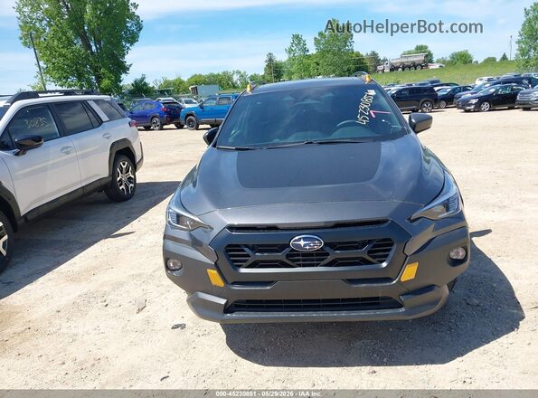 4S4GUHU69T3753752 2026 SUBARU CROSSTREK Gray Vista frontal