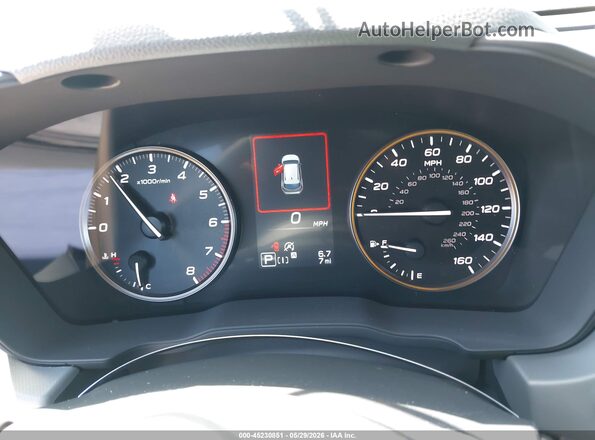 4S4GUHU69T3753752 2026 SUBARU CROSSTREK Gray Vista de los asientos traseros