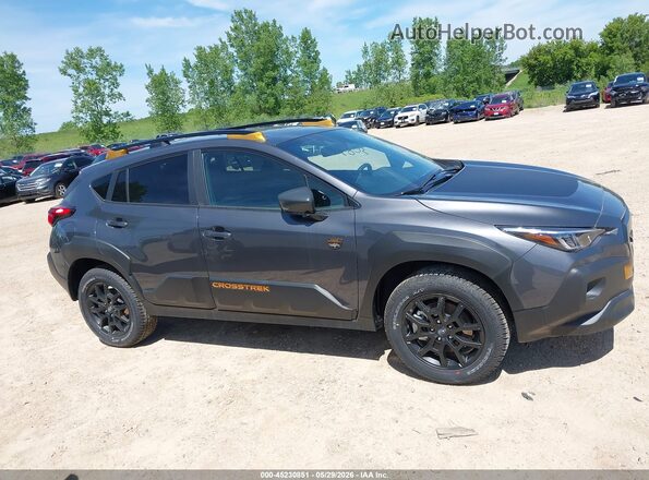 4S4GUHU69T3753752 2026 SUBARU CROSSTREK Gray Vista interior trasera