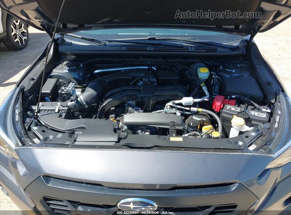 4S4GUHU69T3753752 2026 SUBARU CROSSTREK Gray Vista trasera