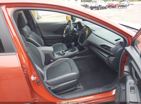 4S4GUHU6XR3804510 2024 SUBARU CROSSTREK Orange Widok wnętrza z przodu