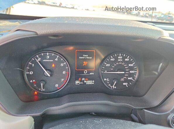 4S4SLDA60T3026770 2026 SUBARU FORESTER Серый Вид щитка приборов