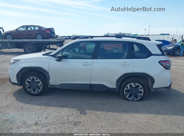 4S4SLDA68T3050945 2026 SUBARU FORESTER White სალონის 360-გრადუსიანი ხედი