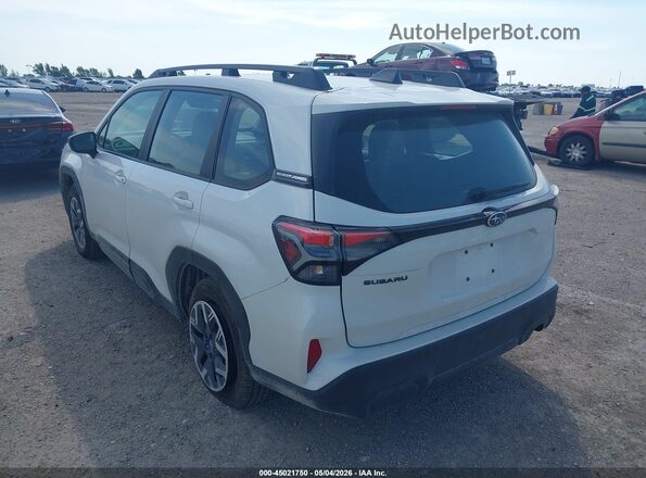 4S4SLDA68T3050945 2026 SUBARU FORESTER White უკანა მარცხენა