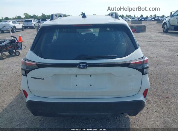 4S4SLDA68T3050945 2026 SUBARU FORESTER White 