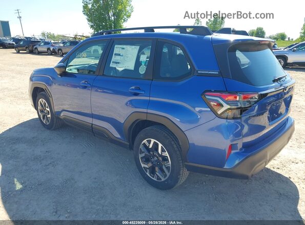 4S4SLDA68T3062674 2026 SUBARU FORESTER Синий Задняя левая четверть