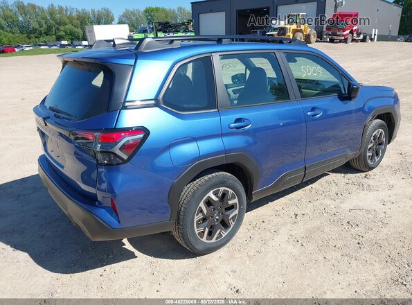 4S4SLDA68T3062674 2026 SUBARU FORESTER Синий Задняя правая четверть