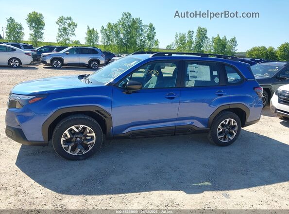4S4SLDA68T3062674 2026 SUBARU FORESTER Синий Панорамный вид салона 360°