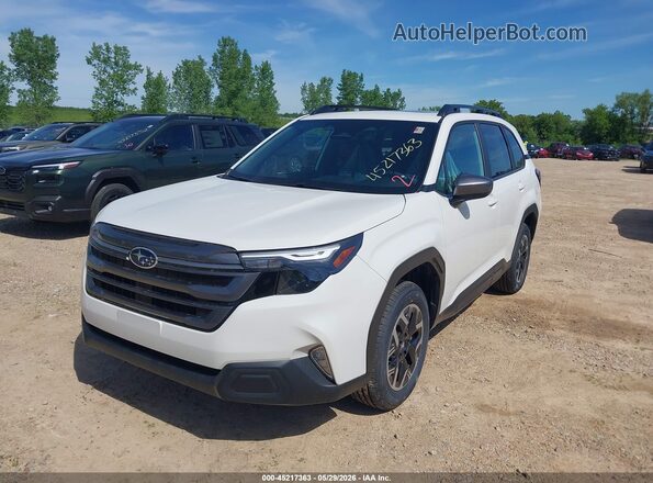 4S4SLDB60T3094212 2026 SUBARU FORESTER White Front left