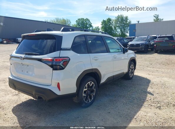 4S4SLDB60T3094212 2026 SUBARU FORESTER White Rear right