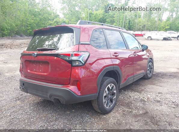 4S4SLDB6XT3005861 2026 SUBARU FORESTER Red Trasero derecho