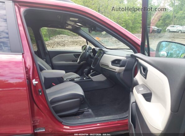 4S4SLDB6XT3005861 2026 SUBARU FORESTER Red Vista interior delantera