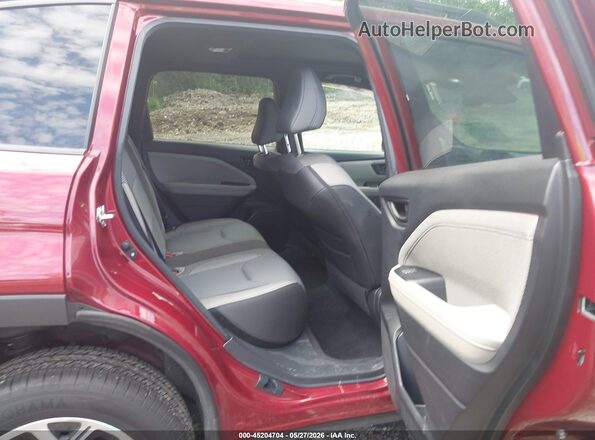4S4SLDB6XT3005861 2026 SUBARU FORESTER Red Vista de la etiqueta del VIN