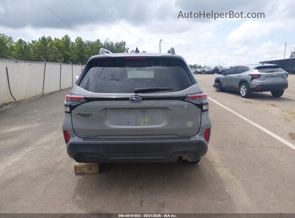 4S4SLDD62T3089686 2026 SUBARU FORESTER Gray 