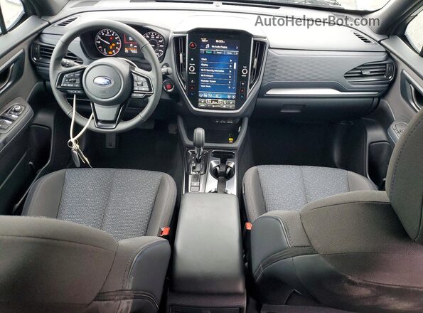 4S4SLDD66T3050437 2026 SUBARU FORESTER White Vista del salpicadero