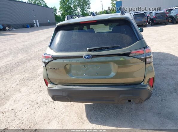 4S4SLDD67T3092793 2026 SUBARU FORESTER Green 