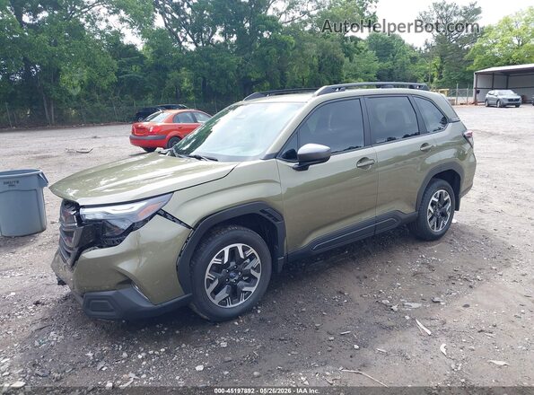 4S4SLDD68T3038080 2026 SUBARU FORESTER Green Front left