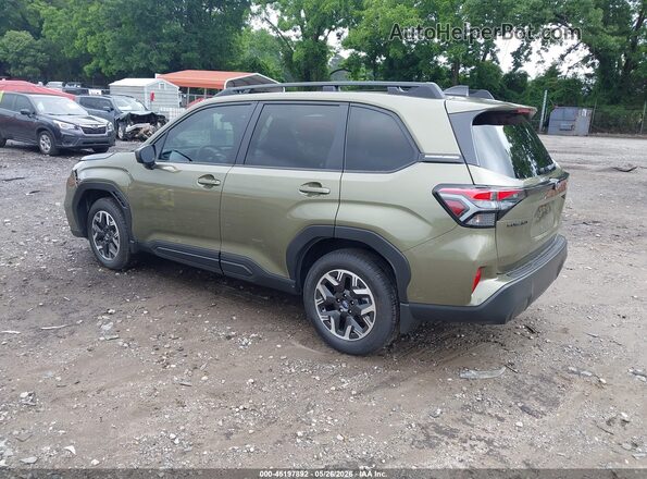 4S4SLDD68T3038080 2026 SUBARU FORESTER Green Rear left