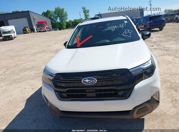 4S4SLDF62T3065353 2026 SUBARU FORESTER White 