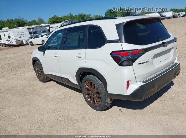 4S4SLDF62T3065353 2026 SUBARU FORESTER White 