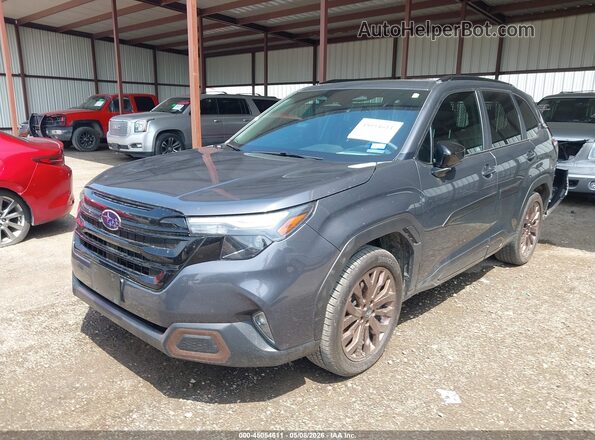 4S4SLDF67T3028010 2026 SUBARU FORESTER Gray Przód lewy