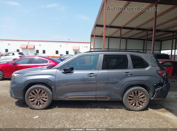 4S4SLDF67T3028010 2026 SUBARU FORESTER Gray Widok wnętrza 360 stopni