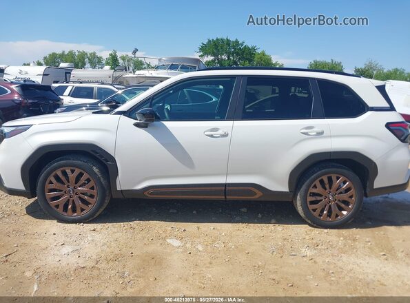 4S4SLDH6XT3015216 2026 SUBARU FORESTER White 