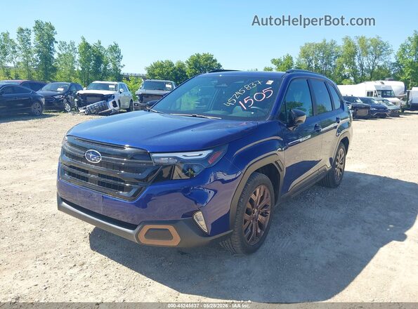 4S4SLDH6XT3015233 2026 SUBARU FORESTER Blue 