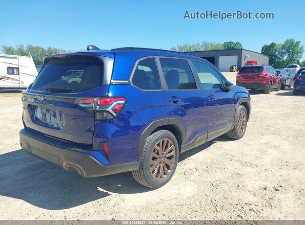 4S4SLDH6XT3015233 2026 SUBARU FORESTER Blue 