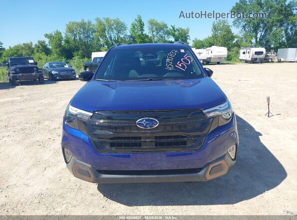 4S4SLDH6XT3015233 2026 SUBARU FORESTER Blue 