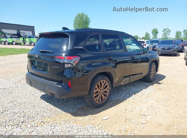 4S4SLDH6XT3029570 2026 SUBARU FORESTER Black Trasero derecho