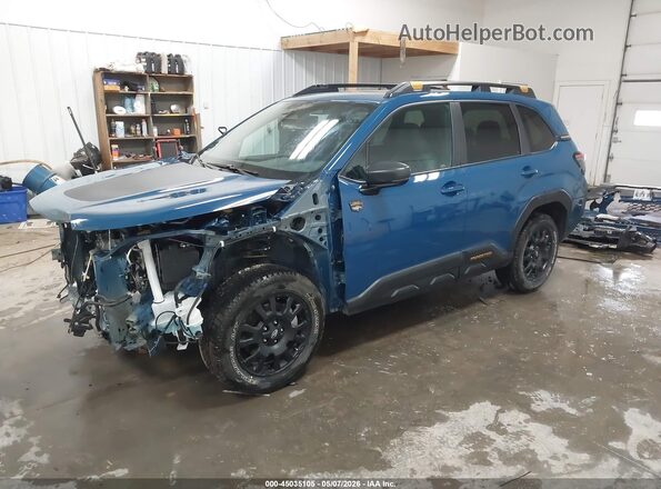 4S4SLDK69T3048183 2026 SUBARU FORESTER Blue Przód lewy
