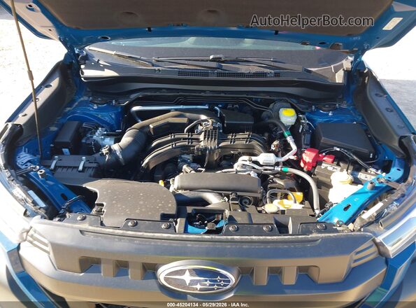 4S4SLDL62T3093416 2026 SUBARU FORESTER Blue უკანა ხედი